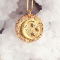 moon stars coin