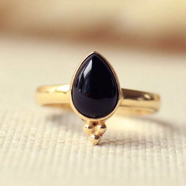 onyx ringen goud