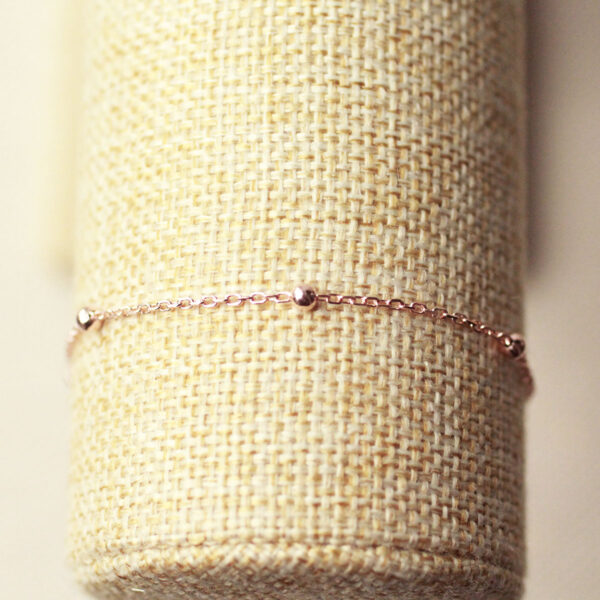 roségoud verguld armband